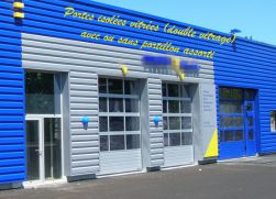 Porte de garage et portillon assorti - Digne Les Bains