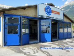 Porte industrielles pliantes - Guillestre